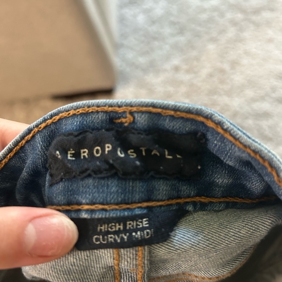 Aeropostale blue jean shorts - Picture 4 of 5